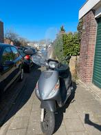 Paggio Zip 2000 4T (2016) – Mat grijs – Blauw kenteken, Ophalen, Gebruikt, Piaggio Zip, Benzine