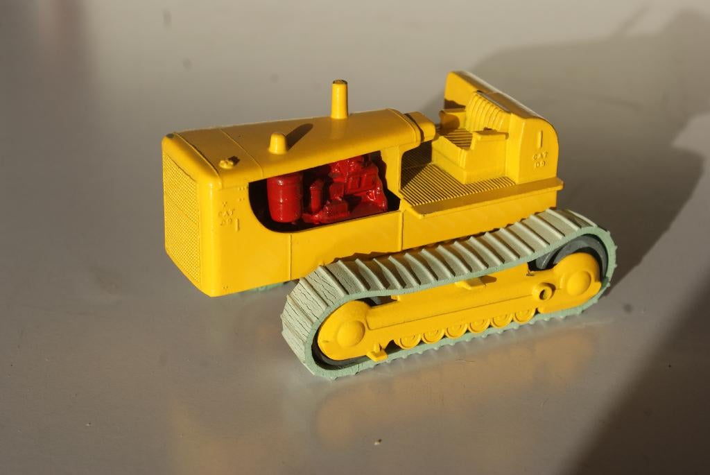 Matchbox KZ 8 Carterpillar Crawler., Ophalen of Verzenden, Zo goed als nieuw, Hijskraan, Tractor of Landbouw, Matchbox