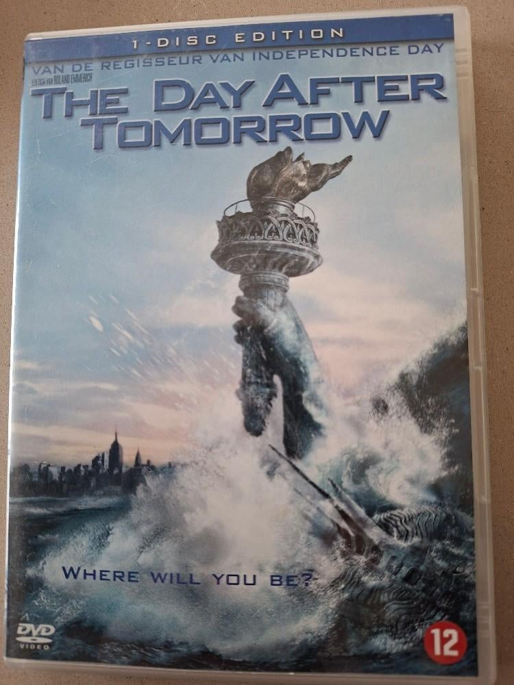 DVD van de film The Day After Tomorrow., Vanaf 12 jaar, Ophalen of Verzenden, Zo goed als nieuw