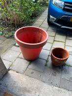 Gratis Grote kunststof bloempot 50 hoog diameter 50, Tuin en Terras, Ophalen of Verzenden, Zo goed als nieuw, Rond, Kunststof