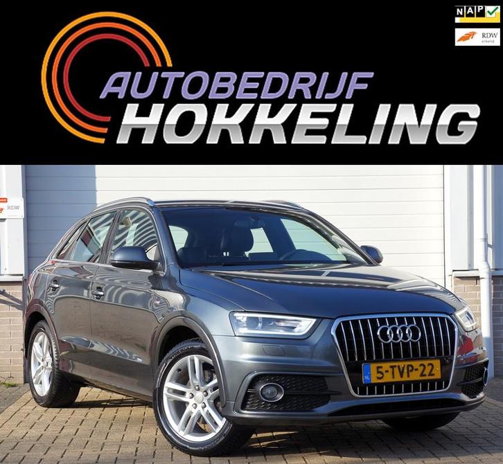 Audi Q3 1.4 TFSI S-Line 150pk; Xenon+Navigatie+18"Lmv!, Auto's, Audi, Bedrijf, Te koop, Q3, ABS, Airbags, Airconditioning, Alarm