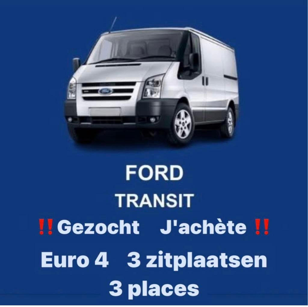 INKOOP / FORD TRANSIT ‼️, Auto diversen, Handleidingen en Instructieboekjes, Ophalen of Verzenden