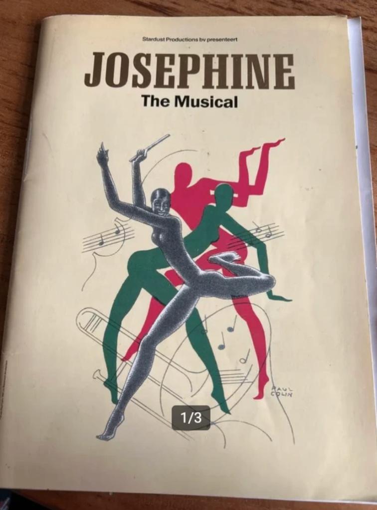 Josephine Musical Programmaboekje 1991, Boeken, Ophalen of Verzenden, Zo goed als nieuw, Ballet of Musical