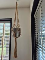Decoratieve plafond plantenhanger met pot van Sisal, Huis en Inrichting, Ophalen of Verzenden, Zo goed als nieuw