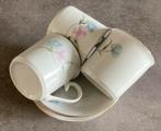 Vintage Kopjes en Schotels met Bloemenmotief, Ophalen of Verzenden, Zo goed als nieuw, Overige stijlen, Kop(pen) en/of Schotel(s)