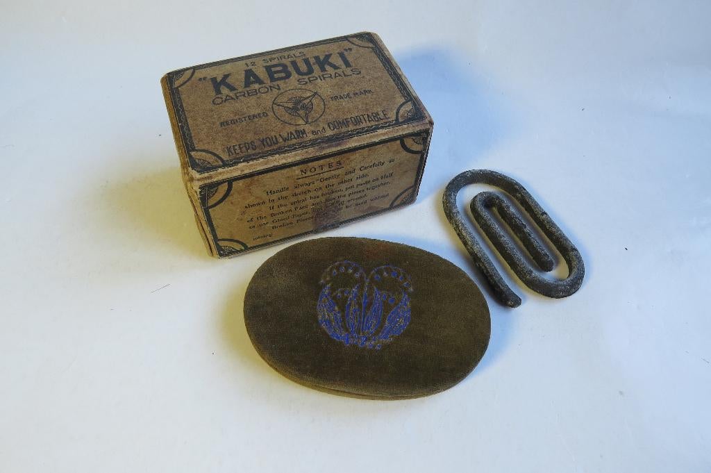 Antieke KABUKI handwarmer - rariteit !, Ophalen of Verzenden