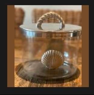 Gezocht ... 2 Riviera Maison potten... met schelp., Ophalen of Verzenden, Zo goed als nieuw