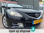 Mazda 6 2.0 S-VT Business Plus met parkeersensoren en naviga, Auto's, Voorwielaandrijving, Stof, Zwart, 4 cilinders