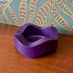 Vintage Helit 'Sinus' asbak paars, Verzamelen, Ophalen of Verzenden, Huis en Inrichting