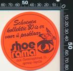 Sticker: Shoerama - Sprang Capelle, Ophalen of Verzenden, Zo goed als nieuw, Bedrijf of Vereniging
