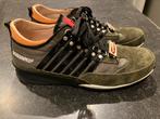 Dsquared2 veterschoenen maat 44 groen/zwart zgan tbv Dorcas, Overige kleuren, Ophalen of Verzenden, Zo goed als nieuw, Veterschoenen