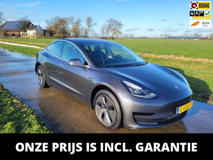 Tesla Model 3 Standard RWD Plus 60 kWh 129.782km NAP, Auto's, Tesla, Bedrijf, Te koop, Model 3, ABS, Airbags, Airconditioning