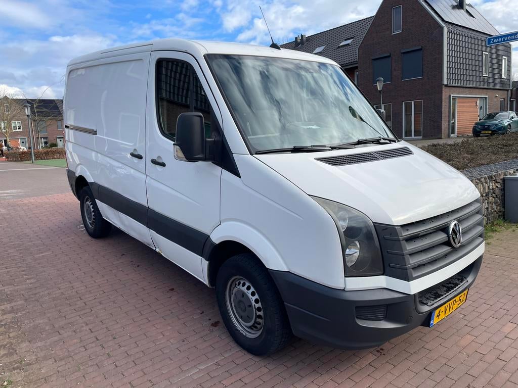 Volkswagen Crafter 2.0 TDI L1H1 2012 Cruise | Airco | MARGE, Voorwielaandrijving, Euro 5, Stof, Zwart