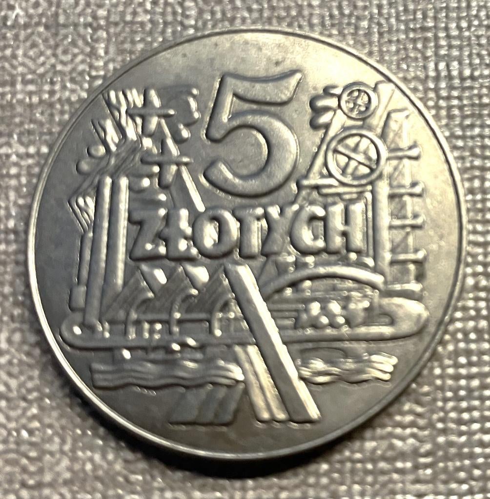 zeer bijzondere munt Polen, Postzegels en Munten, Munten | Europa | Niet-Euromunten, Ophalen of Verzenden, Polen, Losse munt