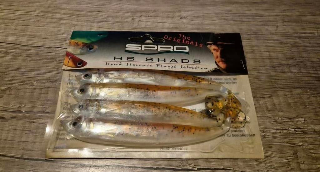 Nieuw pakje spro hs shads snoekbaars zeebaars kunstaas, Ophalen of Verzenden, Nieuw, Overige typen
