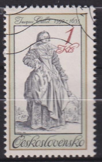 Tsjechoslovakije 1983 Klederdracht, Postzegels en Munten, Postzegels | Thematische zegels, Verzenden, Gestempeld, Overige thema's
