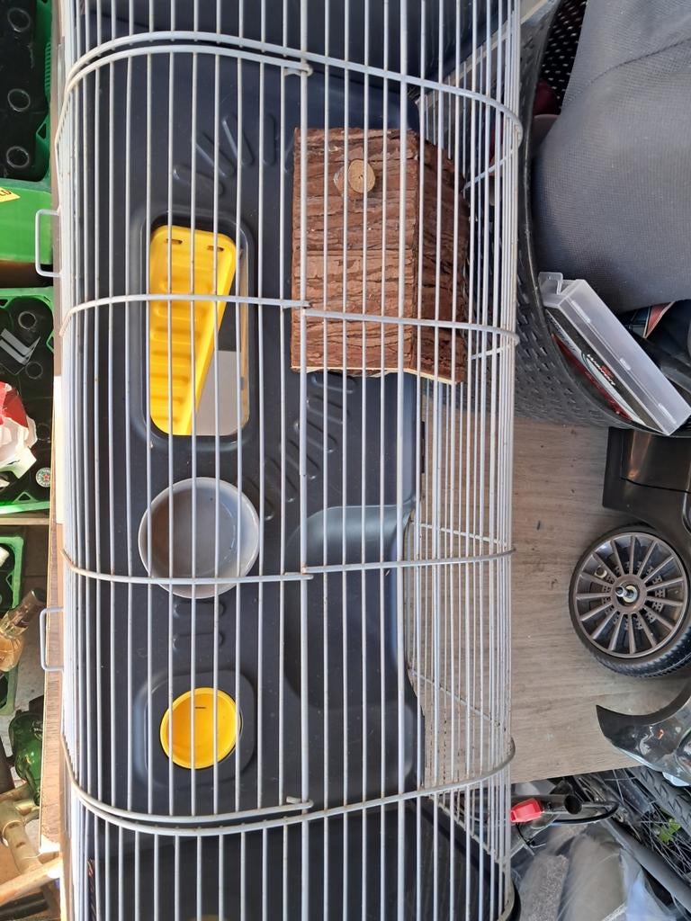 Hamster kooi amper gebruikt, Ophalen, Nieuw, Metaal, Overige typen