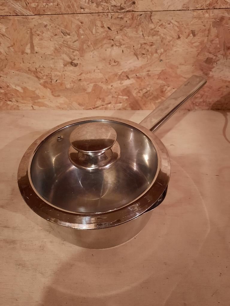 Steelpan, Huis en Inrichting, Keuken | Potten en Pannen, Ophalen, Gebruikt, Rvs, Kookpan of Snelkookpan
