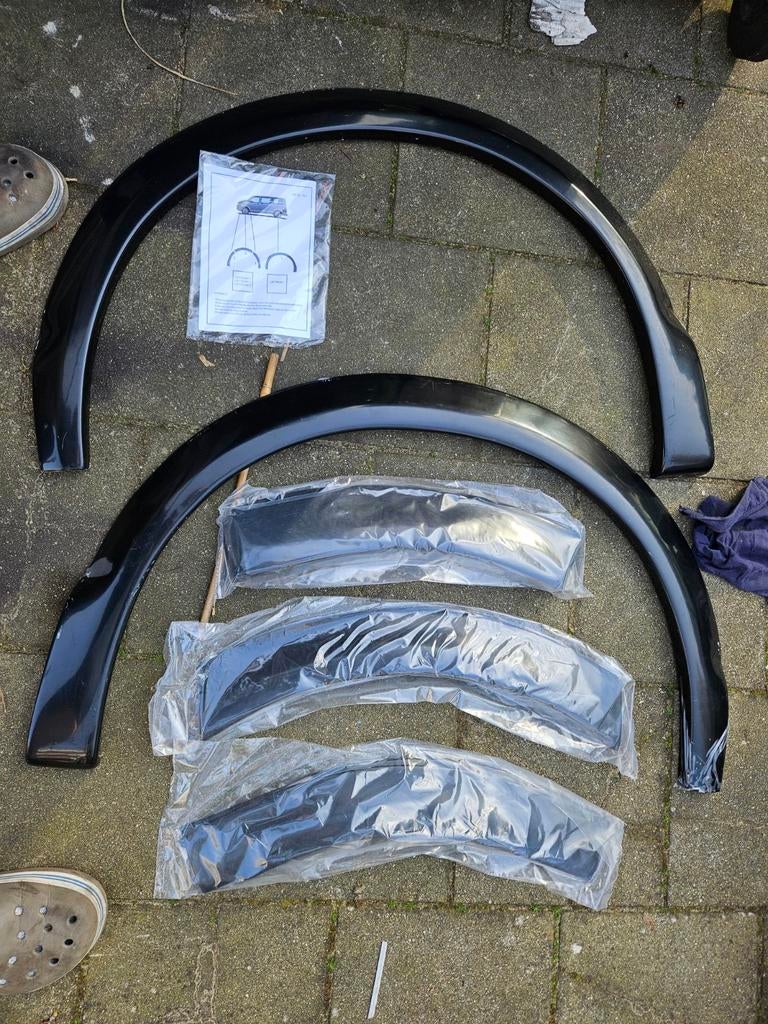 Spatbordverbreders set - VW T6, Auto-onderdelen, Carrosserie en Plaatwerk, Ophalen of Verzenden, Nieuw, Bumper