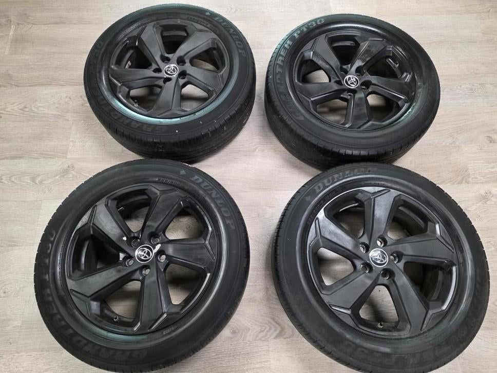 RAV4 18 inch velgen origineel Toyota met TPMS, Auto-onderdelen, Banden en Velgen, Ophalen, 18 inch, Gebruikt, Velg(en)