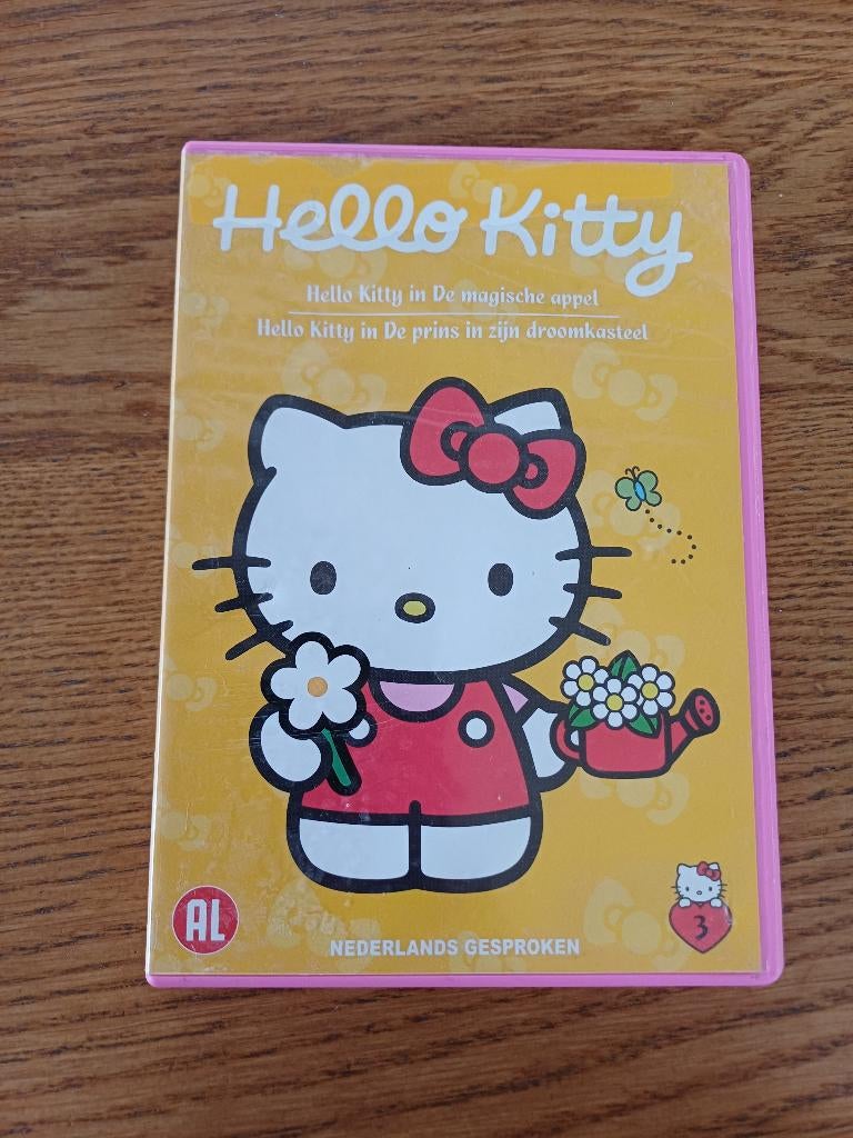 DVD Hello Kitty, Cd's en Dvd's, Dvd's | Kinderen en Jeugd, Gebruikt, Tv fictie, Educatief, Alle leeftijden, Ophalen of Verzenden