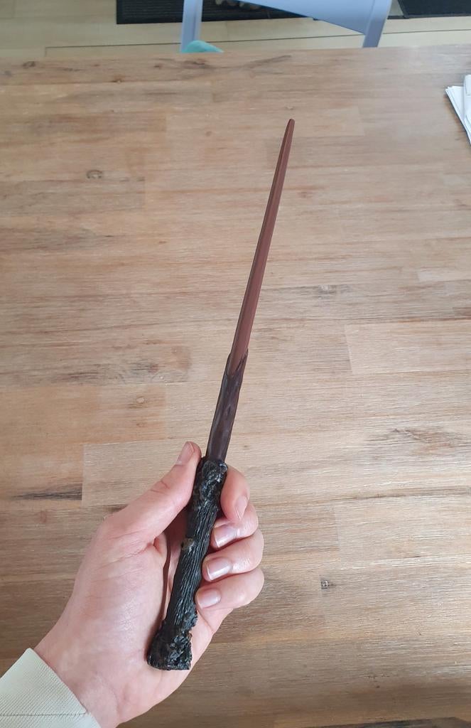 Officiële Harry Potter Toverstaf / Wand, Ophalen of Verzenden, Zo goed als nieuw