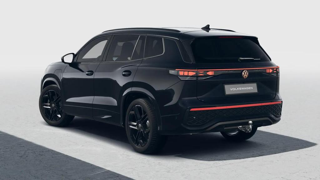 Volkswagen Tayron 1.5 eHybrid 204pk R-Line Edition | Black S, Auto's, Volkswagen, 12 maanden, Stof, 1498 cc, 4 cilinders