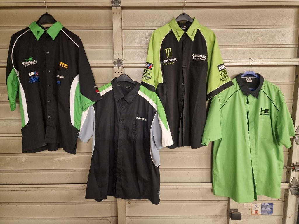 Kawasaki hemden, Ophalen, Tweedehands