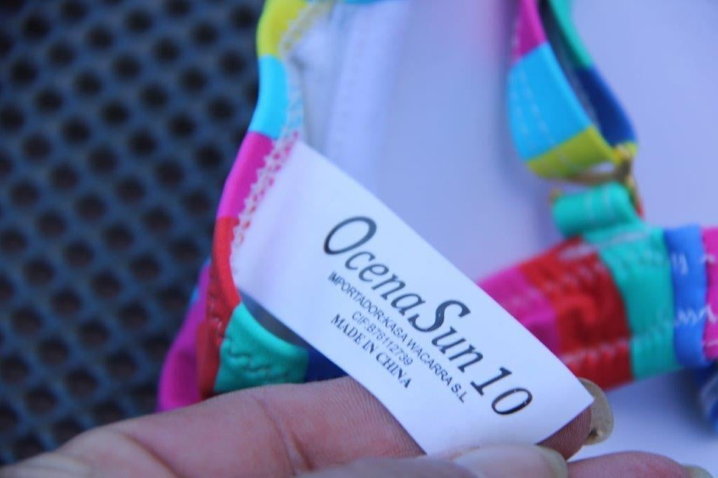 Bikini gekleurd Ocenasun 10 mt 42C cup Vaste prijs, Kleding | Dames, Badmode en Zwemkleding, Overige kleuren, Verzenden, Zo goed als nieuw