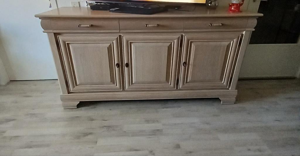 Dressoir eikenhout, Ophalen, Met deur(en), 150 tot 200 cm, Eikenhout