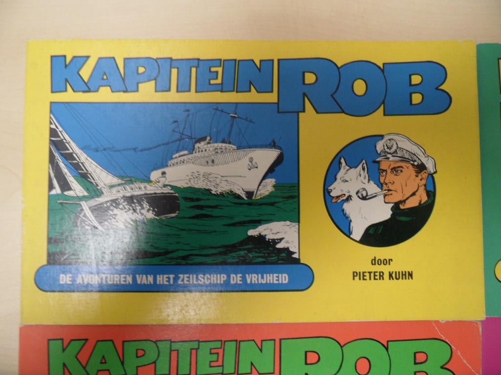 Kapitein Rob. Nieuwe uitgaven., Meerdere stripboeken, Ophalen of Verzenden, Gelezen
