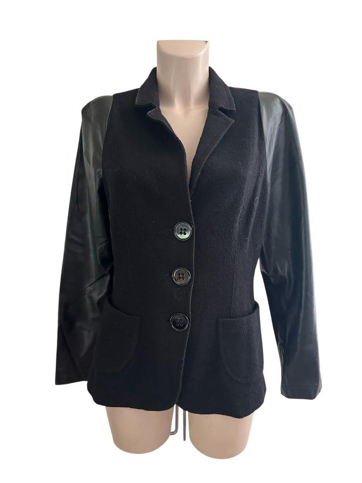 ML Collections blazer M, Kleding | Dames, Jasjes, Kostuums en Pakken, Zo goed als nieuw, Maat 38/40 (M), Zwart, Ophalen of Verzenden
