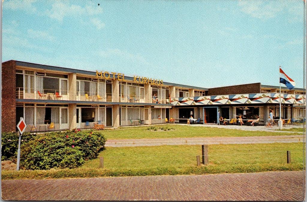 Zoutelande - Motel Restaurant Kurhaus, Verzenden, 1960 tot 1980, Ongelopen, Zeeland