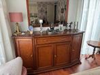 Mahonie Dressoir met bijpassende spiegel, Huis en Inrichting, Kasten | Dressoirs, Ophalen, Gebruikt, 150 tot 200 cm, Met lade(s)