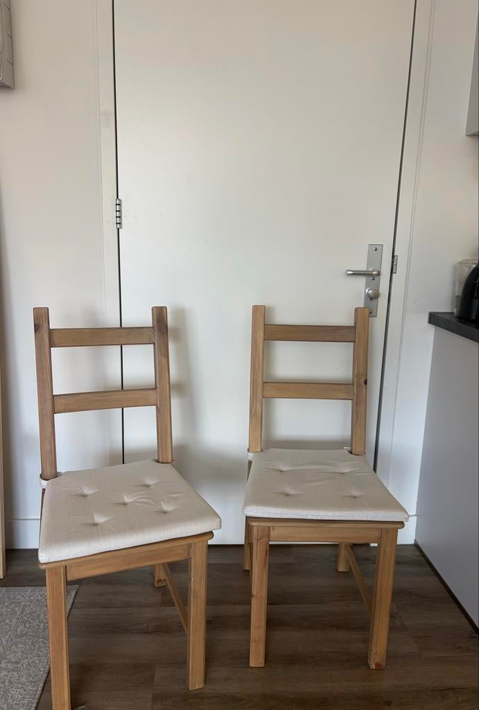 stoelen met kussens, Ophalen, Gebruikt, Twee, Overige kleuren