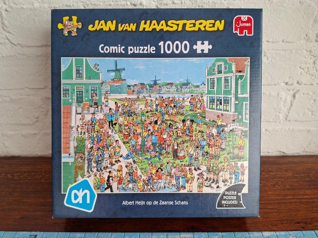 Jan van Haasteren - Albert Heijn op de Zaanse Schans, Ophalen of Verzenden, 500 t/m 1500 stukjes, Zo goed als nieuw, Legpuzzel