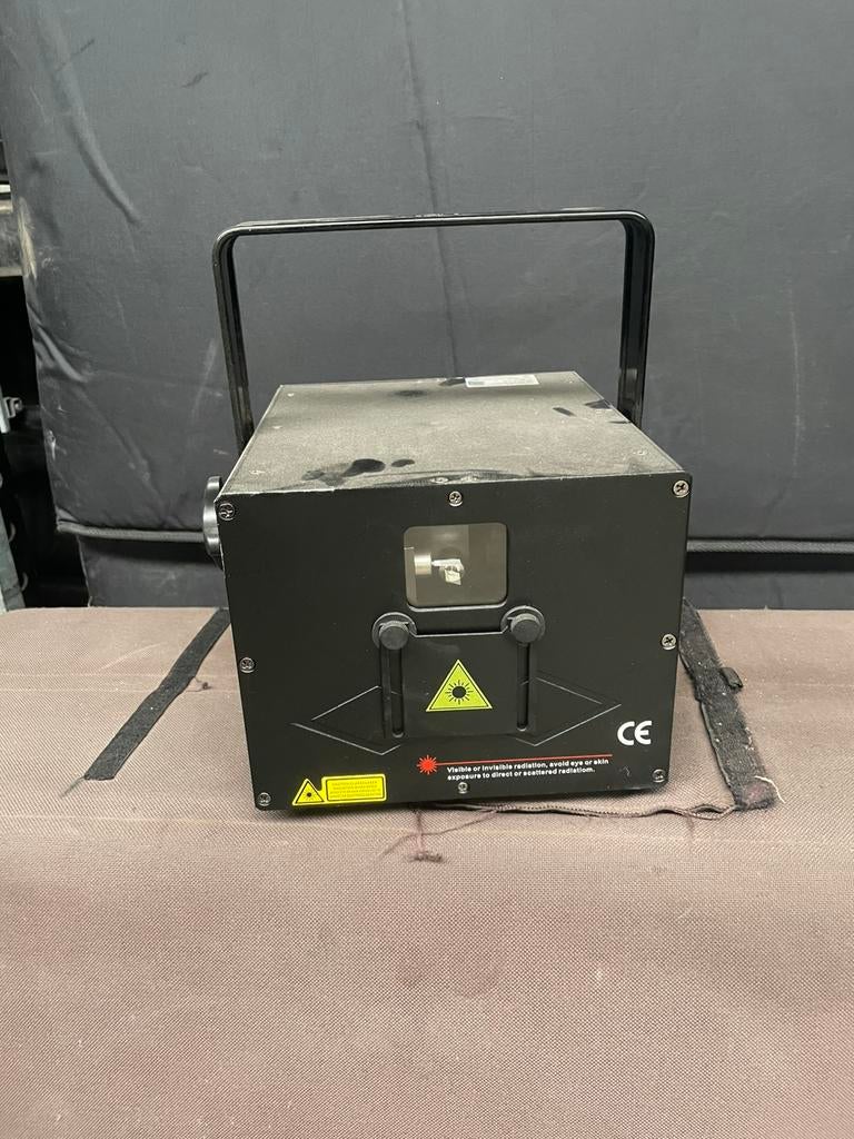 2x 3w laser RGB, Ophalen, Zo goed als nieuw, Laser, Kleur