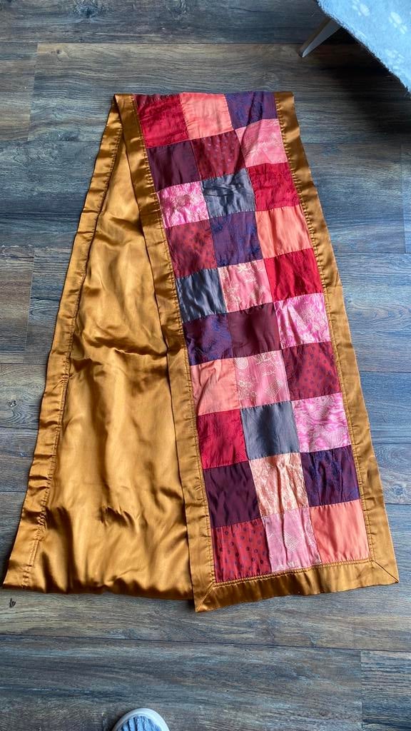 Patchwork loper voor op tafel, Ophalen of Verzenden, Gebruikt