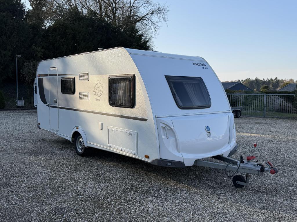 Knaus Sport 500 QDK 3 stapelbedden MOVER, Caravans en Kamperen, Bedrijf, 5 tot 6 meter, Knaus, Overige typen