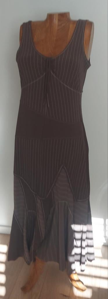 Mac Planet lange jurk L, Mac planet, Bruin, Verzenden, Maat 42/44 (L)