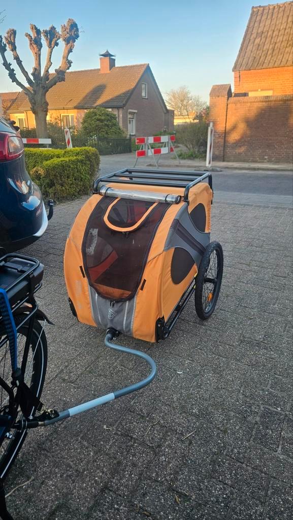 DoggyRide Novel 15 hondenfietskar, Fietsen en Brommers, Fietsaccessoires | Aanhangers en Karren, Gebruikt, Hondenkar, 40 tot 60 kg
