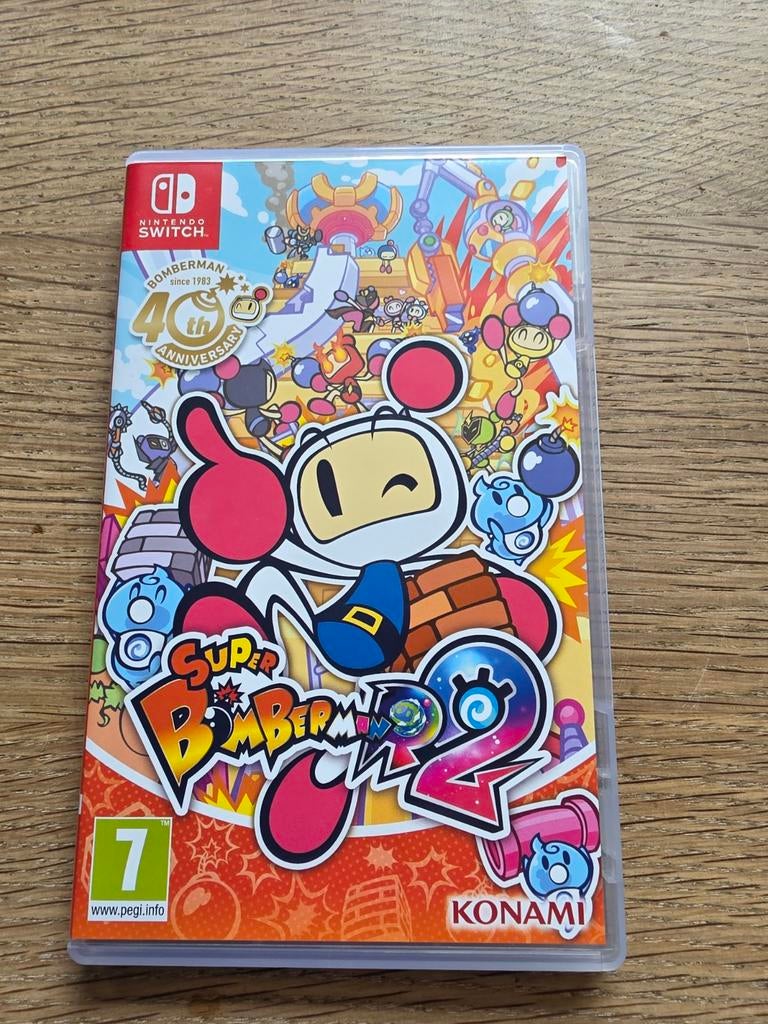 Super Bomberman R 2 - Nintendo Switch (40th Anniversary), Ophalen, Zo goed als nieuw, Eén computer, 3 spelers of meer