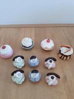 10 decoratieve gebakjes, Ophalen of Verzenden, Zo goed als nieuw