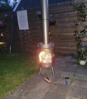 Rvs tuinkachel buitenkachel terraskachel terrashaard beschikbaar voor biedingen
