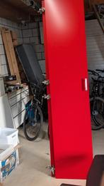 gratis afhalen: 2 rode Ikea Pax deuren, 50x229cm, Ophalen, Gebruikt, Minder dan 50 cm, 200 cm of meer