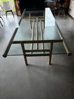 Glazen eettafel van Scarpa, Huis en Inrichting, Tafels | Eettafels, Ophalen, 100 tot 150 cm, Design, 200 cm of meer