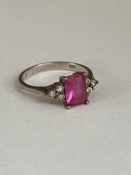 Prachtige vintage zilveren ring ca. 18mm, Sieraden, Tassen en Uiterlijk, Ringen, Ophalen of Verzenden, Zo goed als nieuw, 17 tot 18