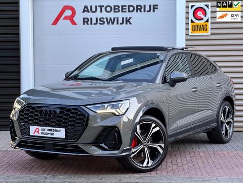 Audi Q3 Sportback 45 TFSI e S Edition Pano/360/Memory/Keyles, Auto's, Audi, Bedrijf, Te koop, Q3, 360° camera, ABS, Achteruitrijcamera