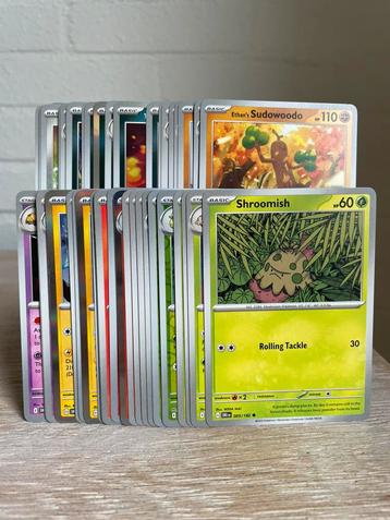Pokémon bundle 49x | Destined Rivals | 11 holo/rev beschikbaar voor biedingen