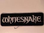Whitesnake vintage rock metal RARE grote logo patch embleem, Verzamelen, Ophalen of Verzenden, Nieuw, Kleding